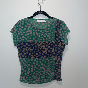 LISA SAYS GAH Color Block Top